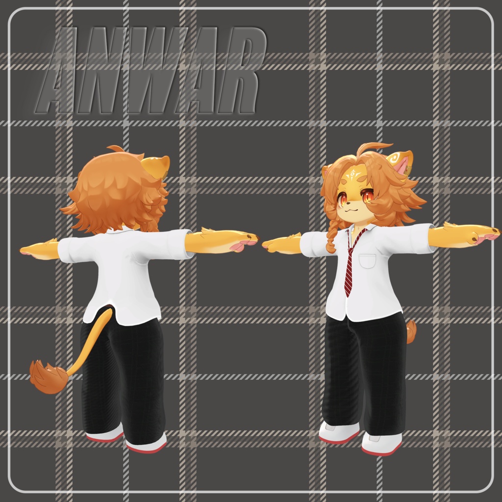 着崩しスクールユニフォーム【7アバター対応】