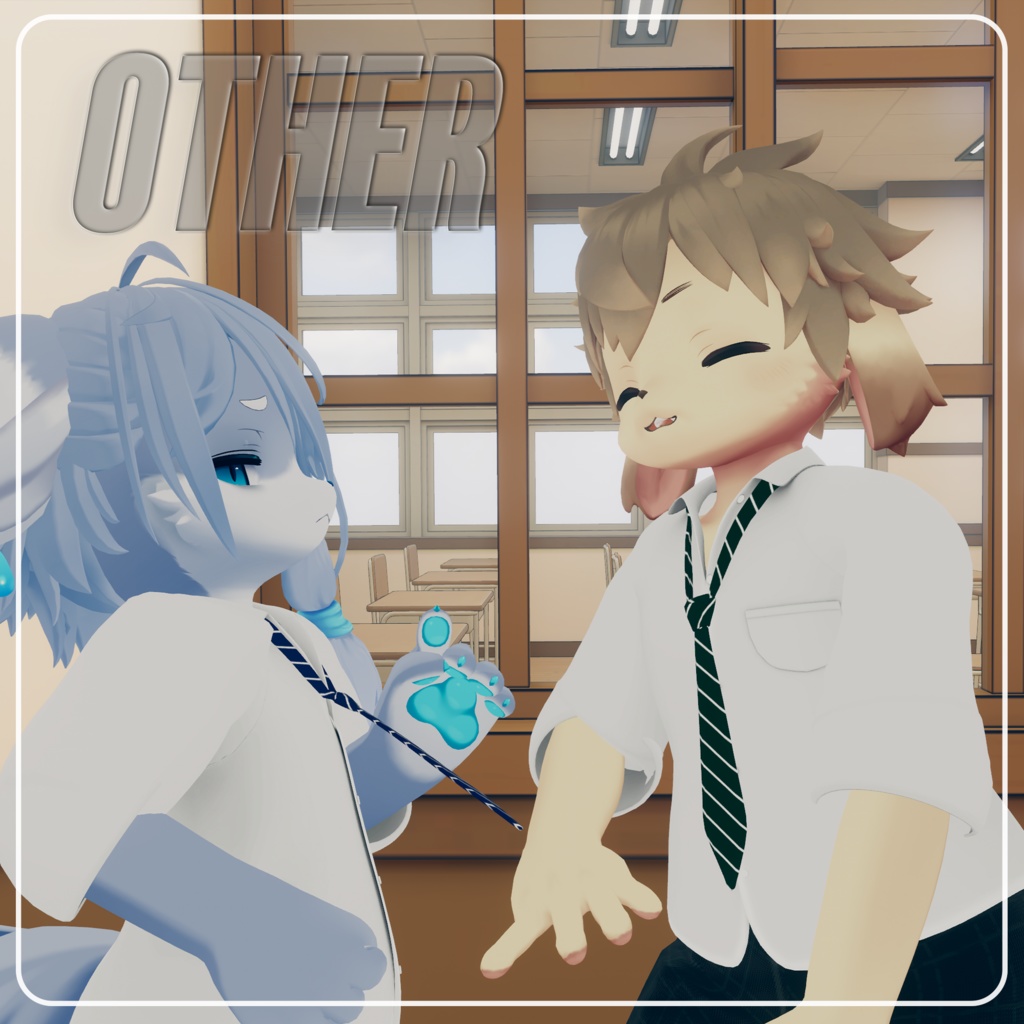 着崩しスクールユニフォーム【6アバター対応】