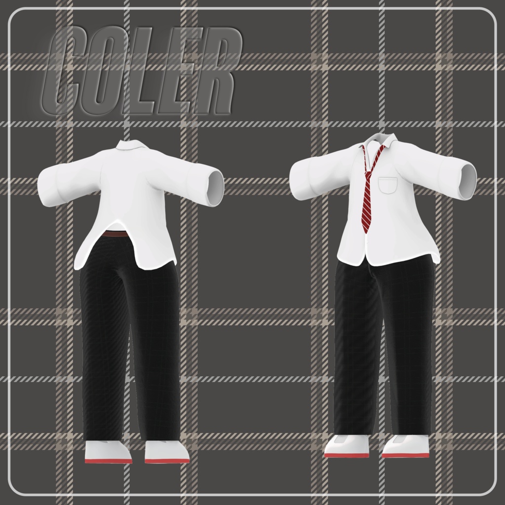 着崩しスクールユニフォーム【6アバター対応】