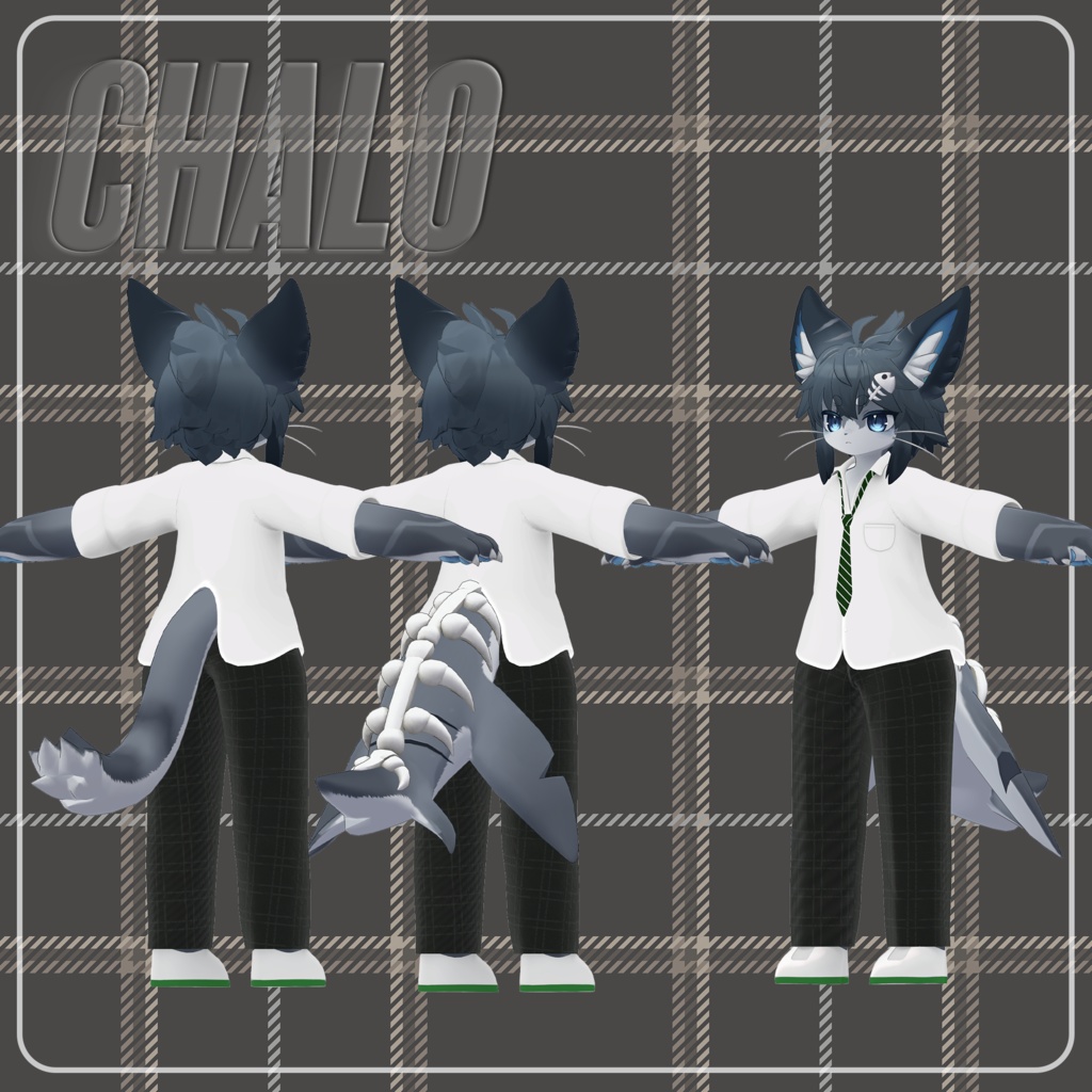 着崩しスクールユニフォーム【6アバター対応】