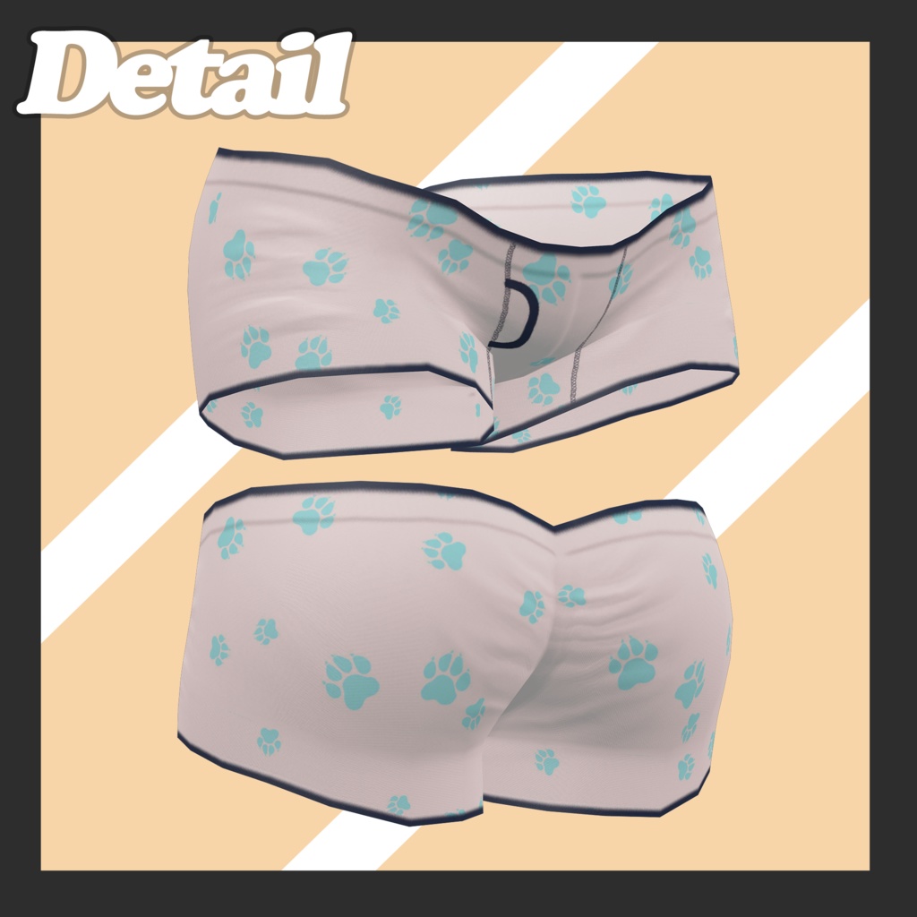 ChezzPuff対応:シンプルスパッツ