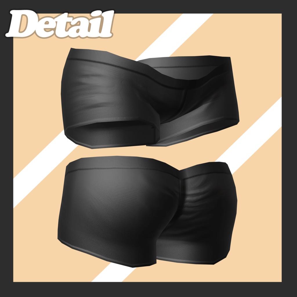 ChezzPuff対応:シンプルスパッツ