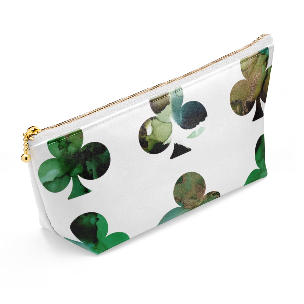 クローバーのポーチ