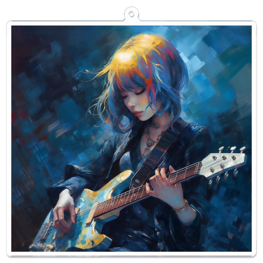 蒼い才能_アクリルキーホルダー