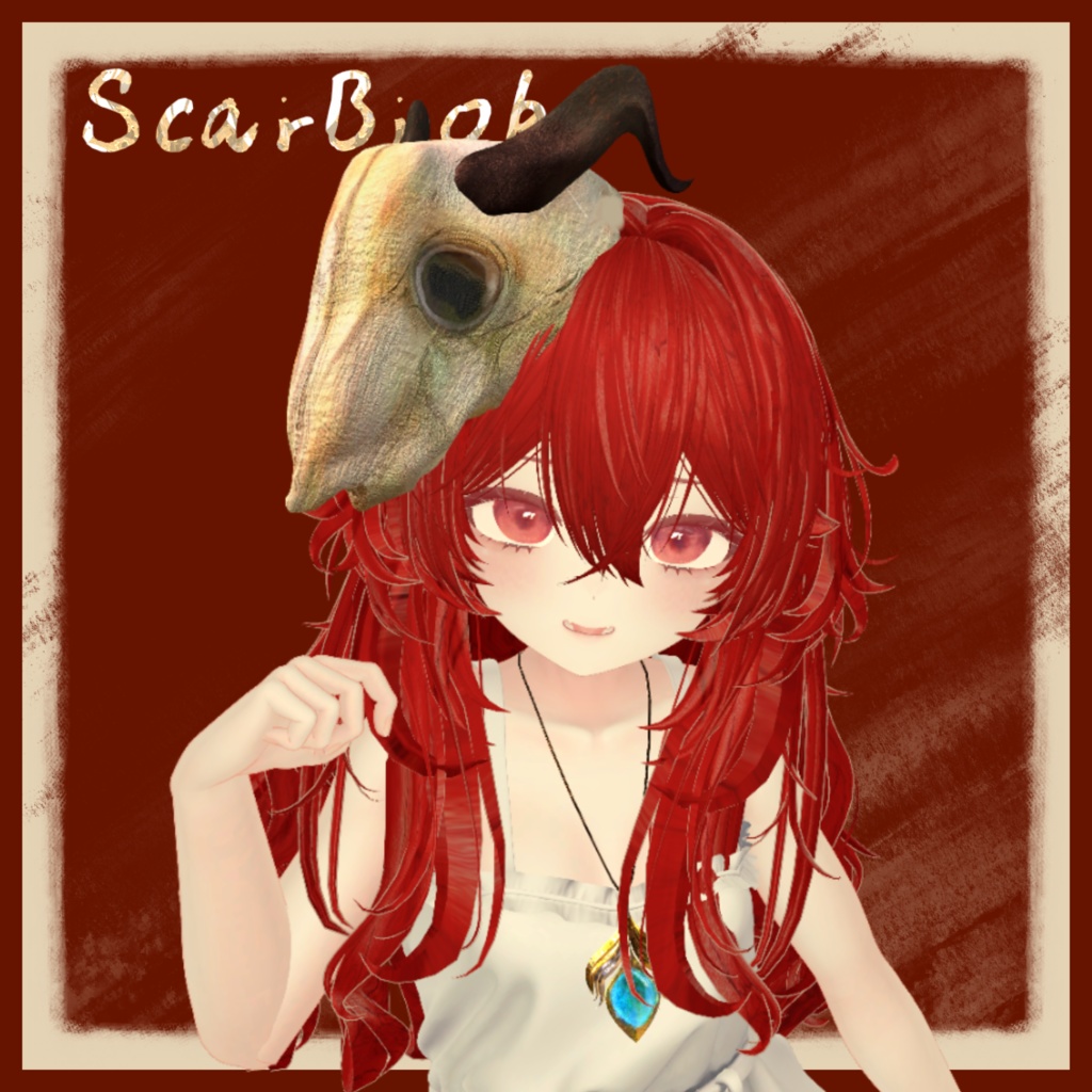 【FREE/無料】【VRChat】GoatSkull羊颅骨