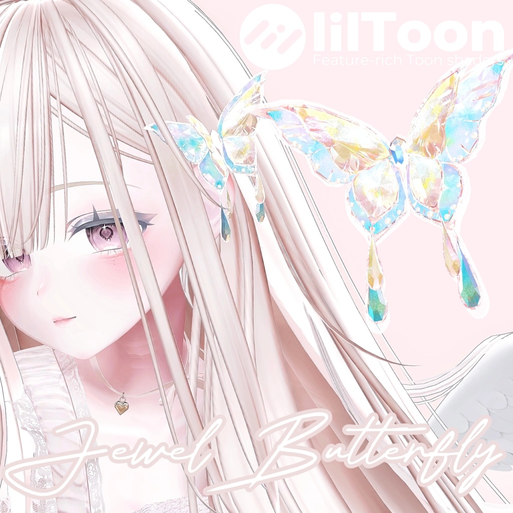 【FREE/無料】【VRChat】🦋JewelButterfly🦋【MA対応】
