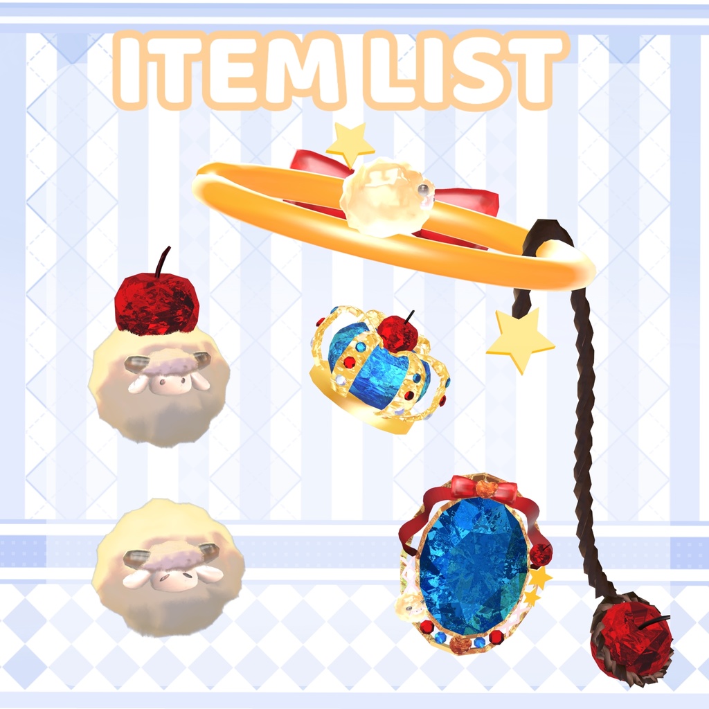 【部分無料】【VRChat】🐏Sheep SnowWhite Collection🐏