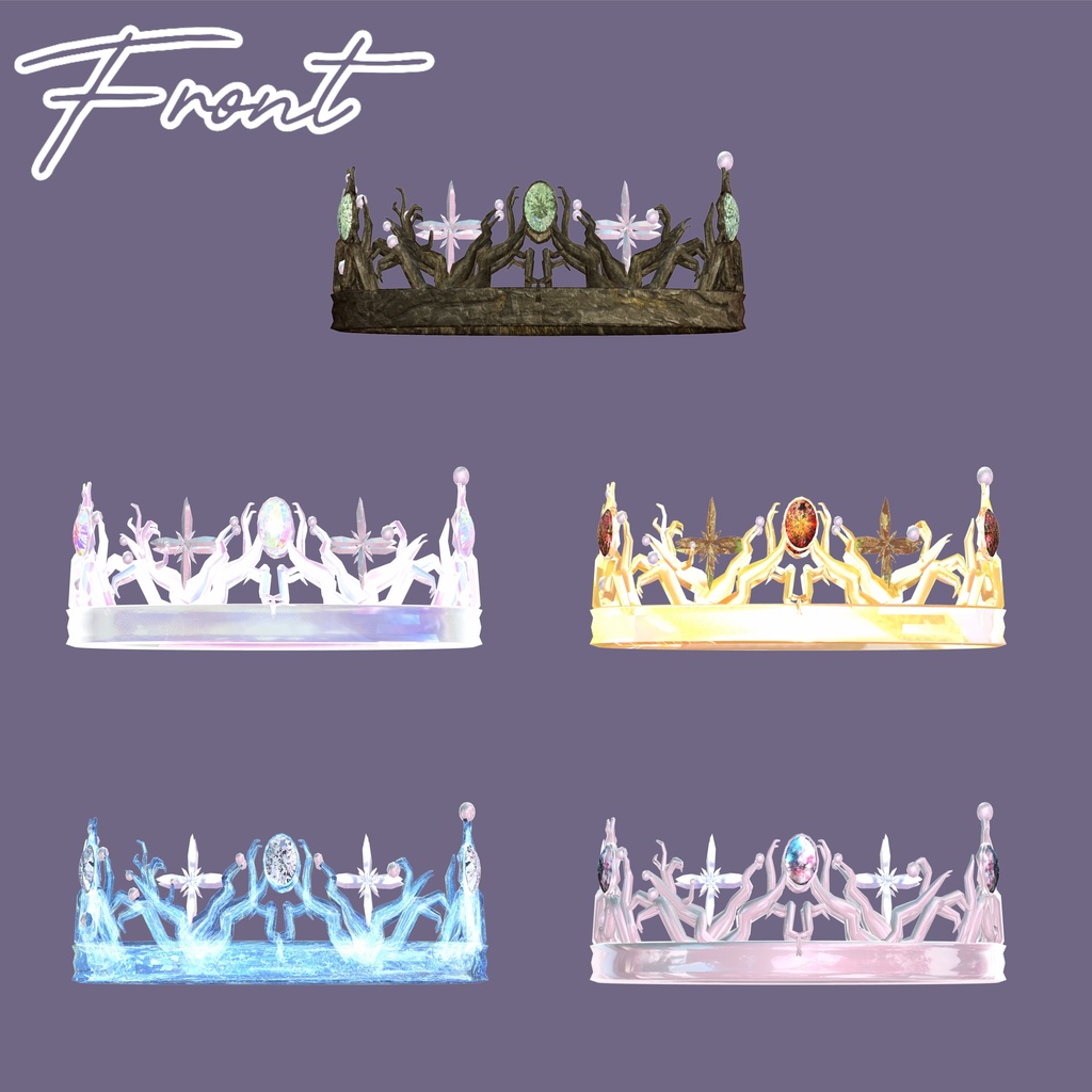 【FREE/無料】【VRChat】栄光冠/Glory Crown