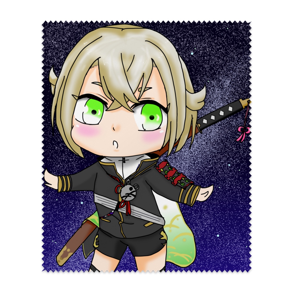 蛍丸メガネ拭き
