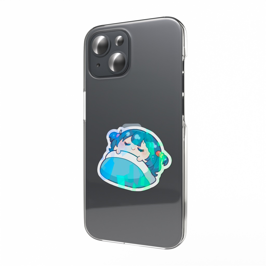 【ねむいもグッズ】おふとんステッカー （ねむver.）