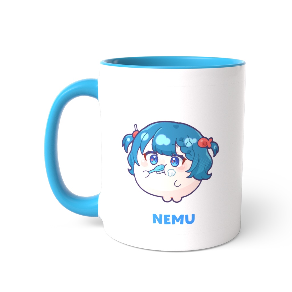 【ねむいもグッズ】ツートンマグカップ（ねむver.）