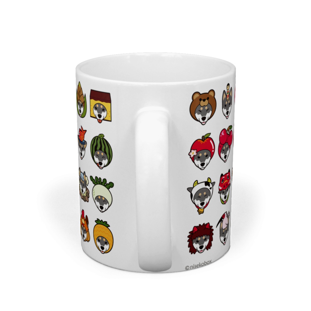 マグカップ①黒柴47