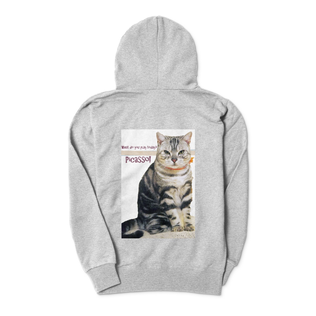 ピカソ!怒り顔パーカー -S~XL-