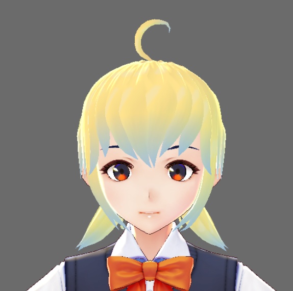 Hair preset pigtails Vroid free