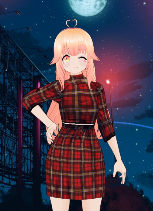 Dress Vroid ドレス free