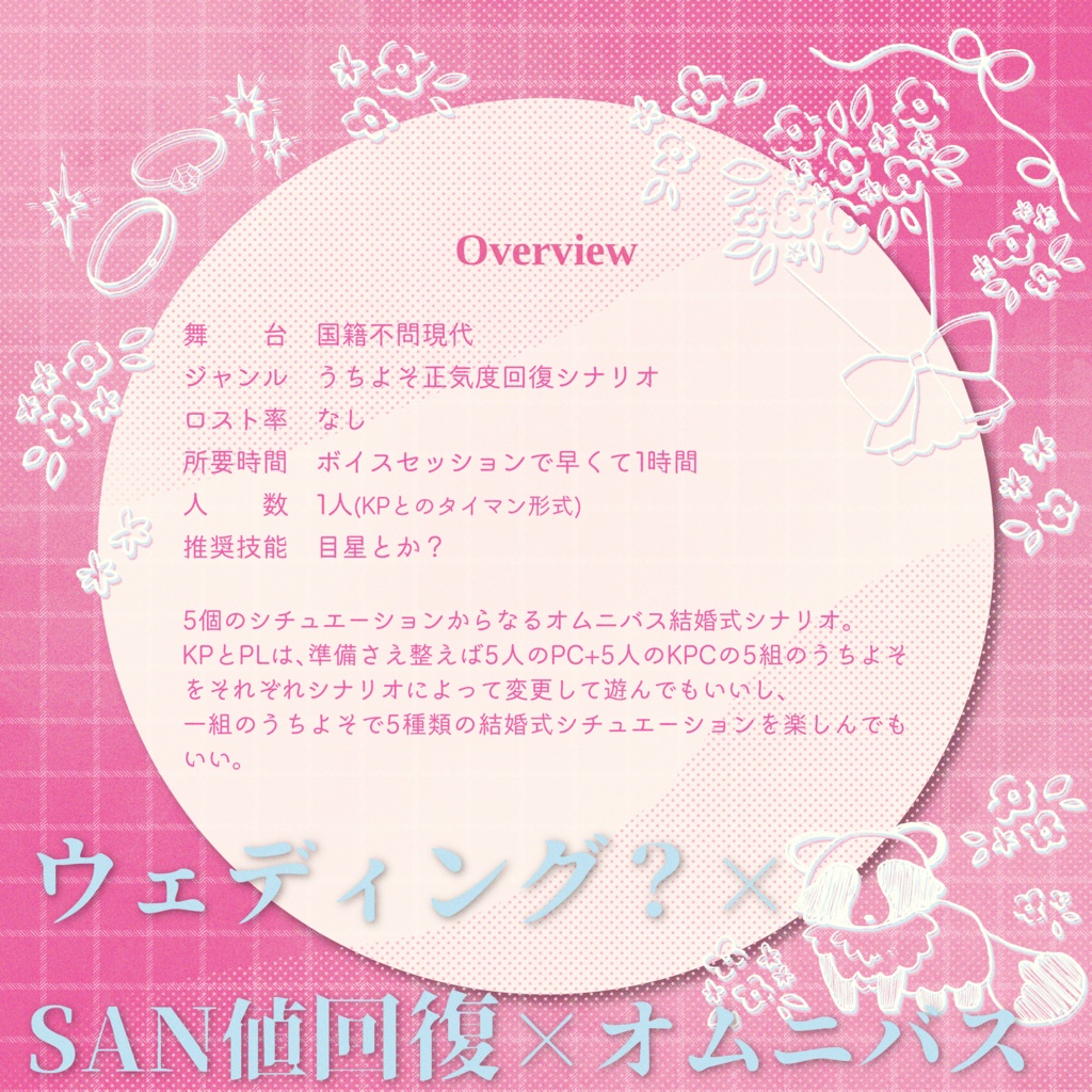 【~12/5まで4周年記念セール!】クトゥルフ神話TRPG「決められたハッピーエンドに祝福を!」SPLL:E196094