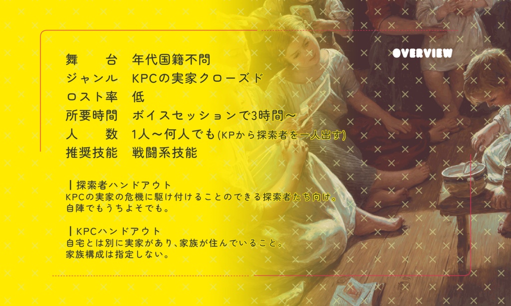 【2/2のみセール!】クトゥルフ神話TRPG 「え!?KPCの実家が狙われてるだって!?」SPLL:E191059