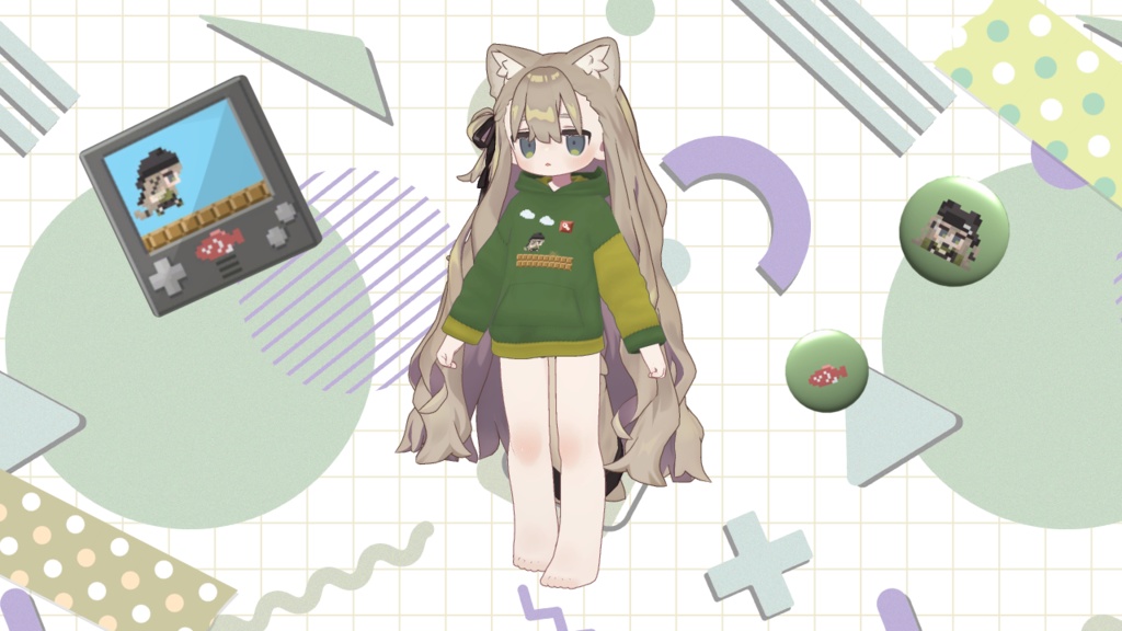 【無料】ツギハギパーカー【30着セット】