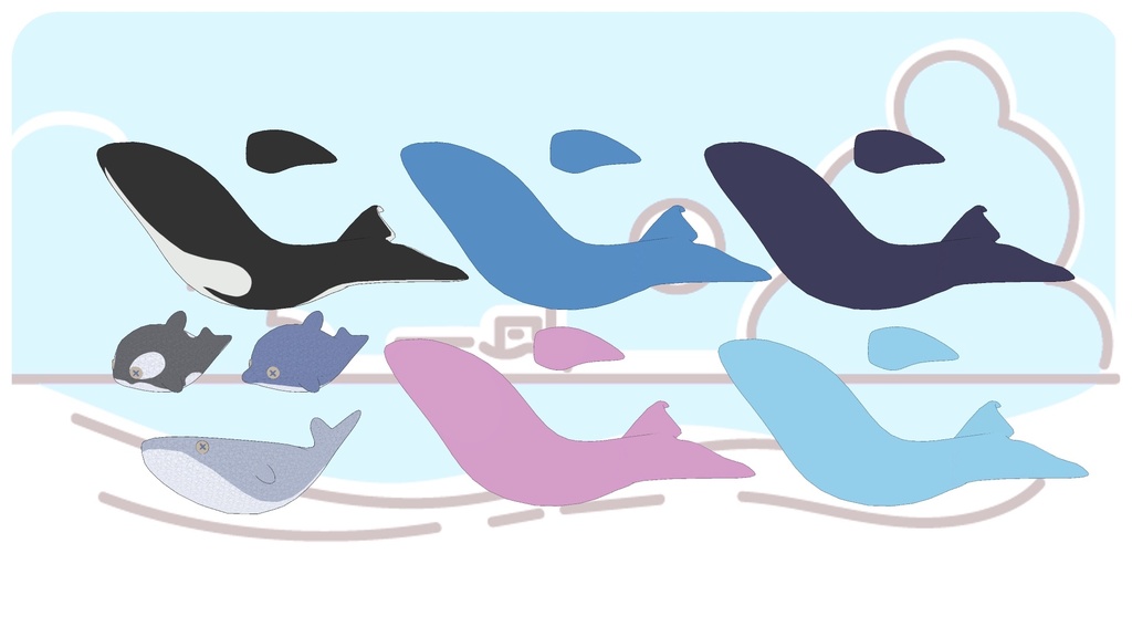 きぷしゃち【まめふれんず対応/汎用アクセサリー】