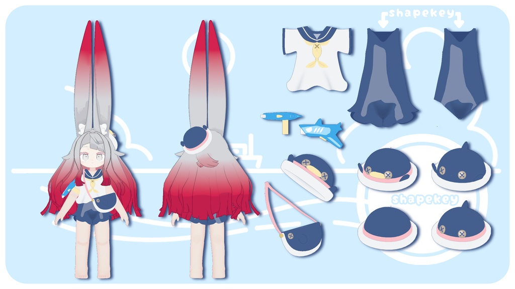◇スプラッシュセーラー◇SplashSailor◇【複数アバター対応予定】
