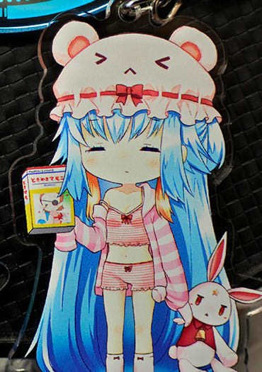 超正義アクリルキーホルダー/キュベたん