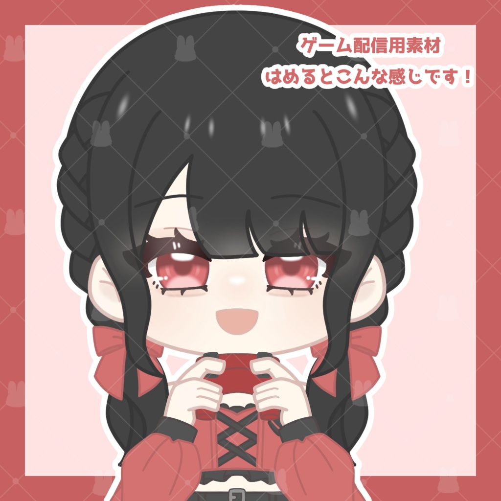 #1ミニキャラ立ち絵素材/アイドル衣装の女の子