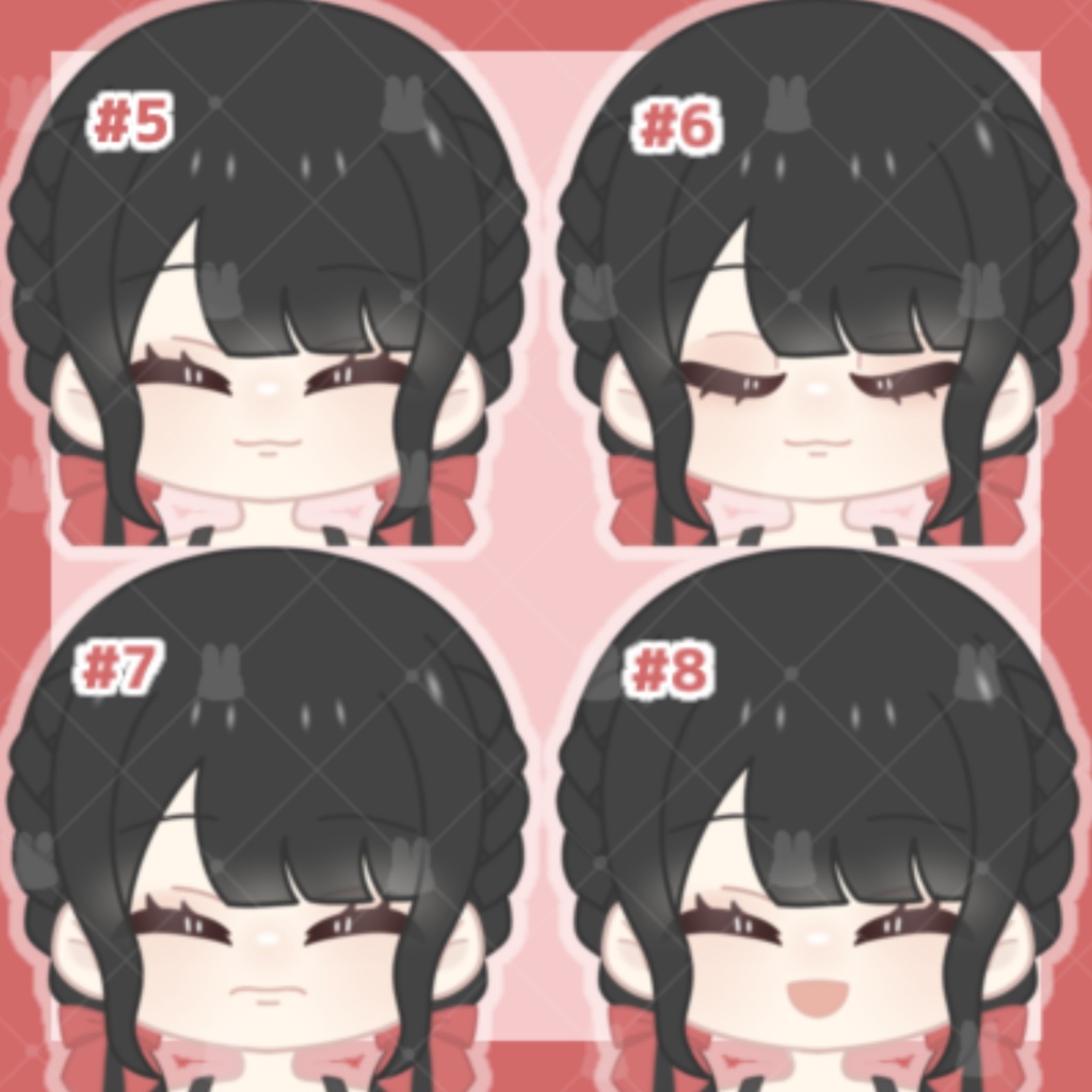 #1ミニキャラ立ち絵素材/アイドル衣装の女の子