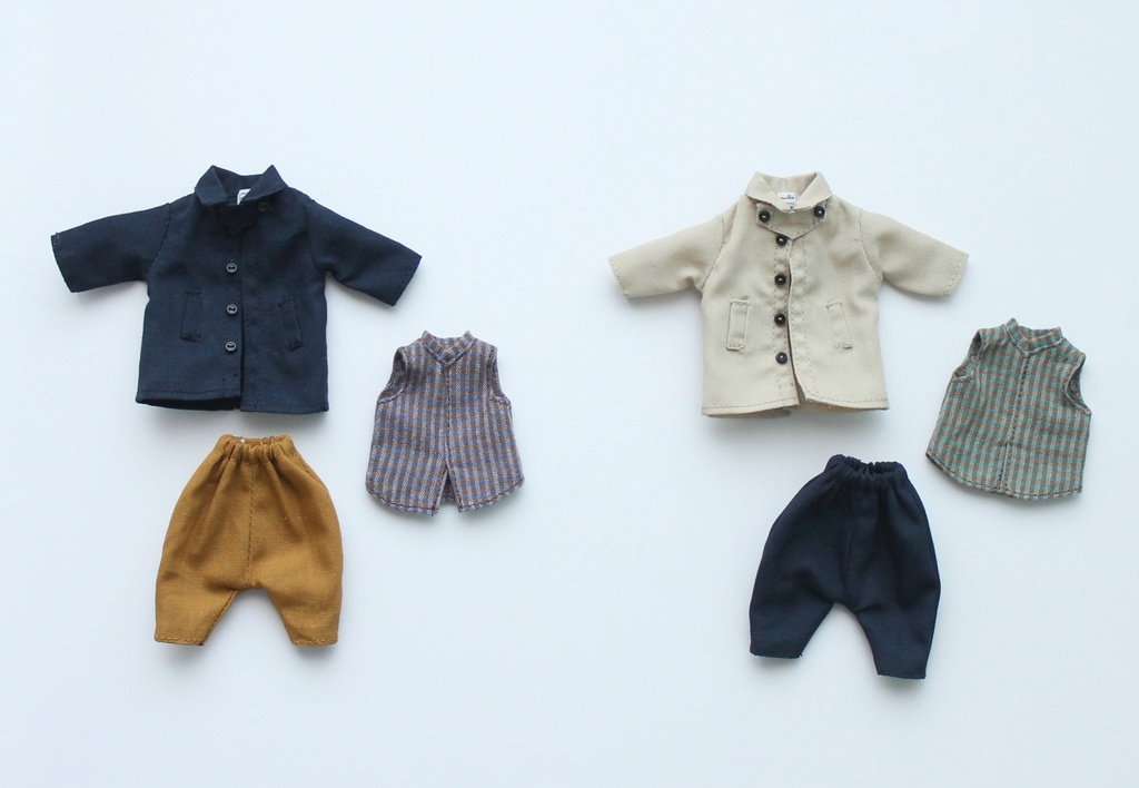 ステンカラーコートセット