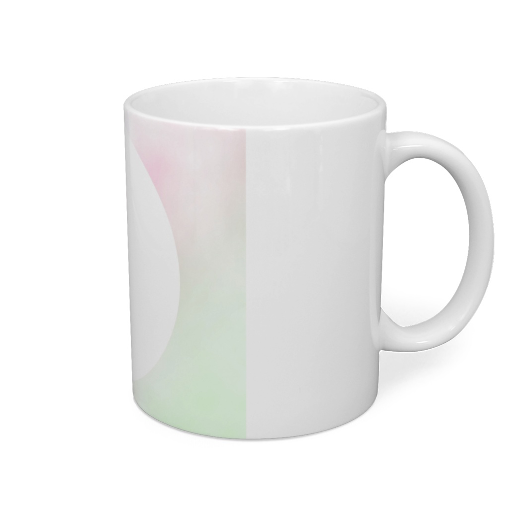 白い月マグカップ