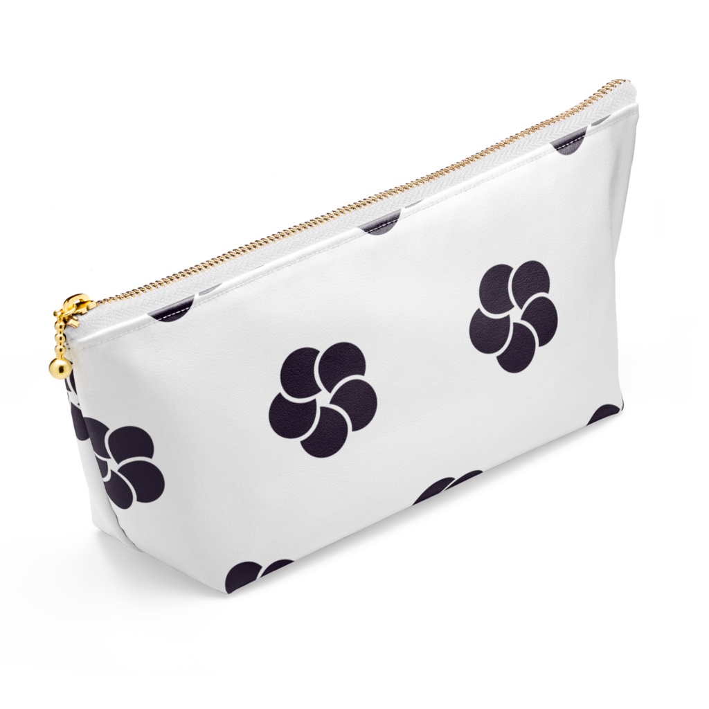 ポーチ 捻り梅紋