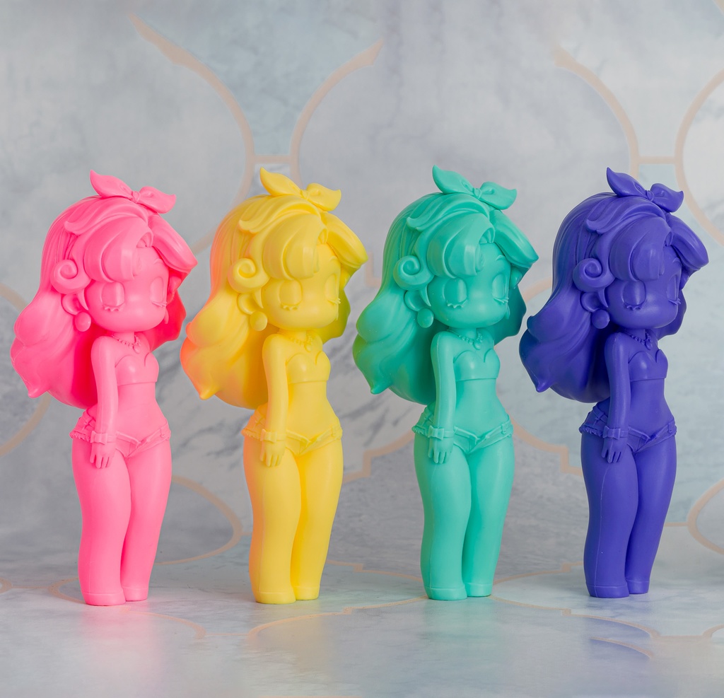 Fluffynaカラーレジンフィギュア