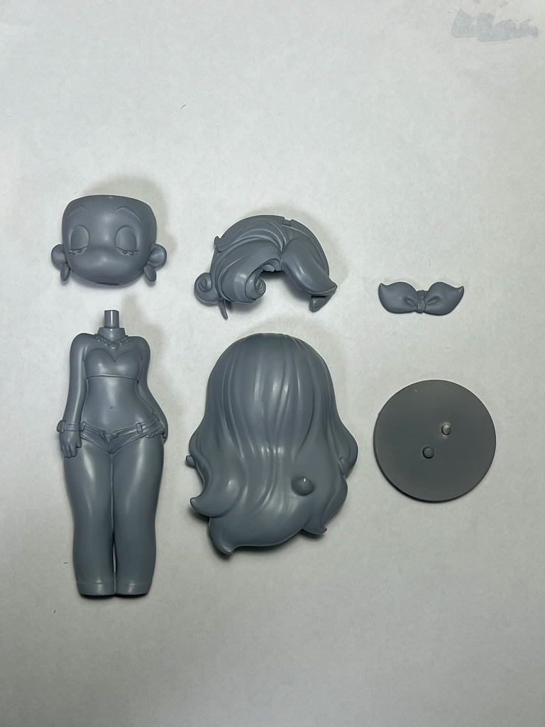 Fluffynaカラーレジンフィギュア