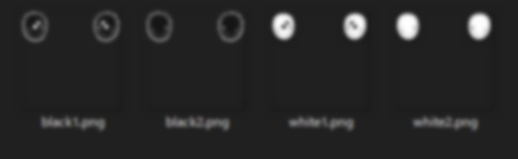 【kikyo】Black&White eyes texture