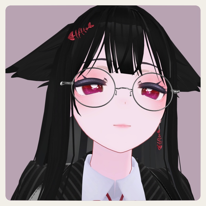 おさかなの骨のピアスとか