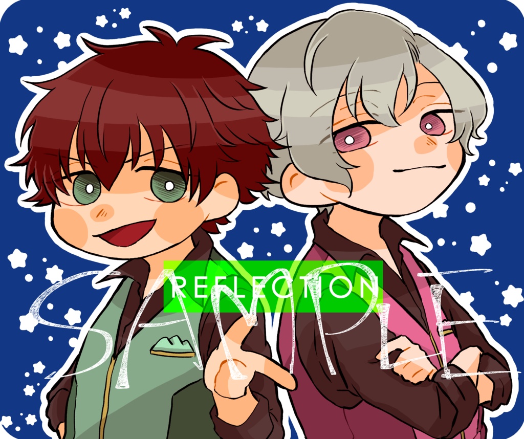 北原＆南條　マウスパッド