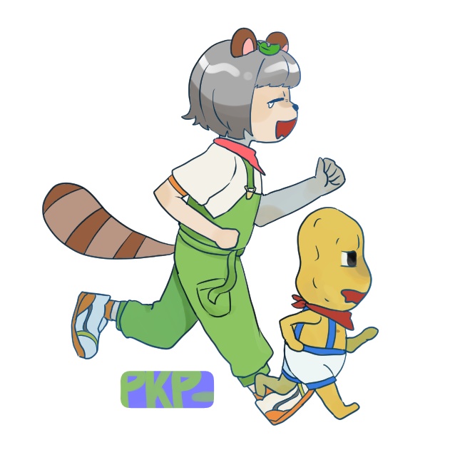 【非公式】ぽこピーアクスタ(両面印刷)