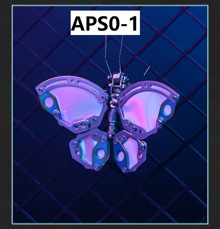 機械党胡蝶シリーズ6種類組立モデル/模型