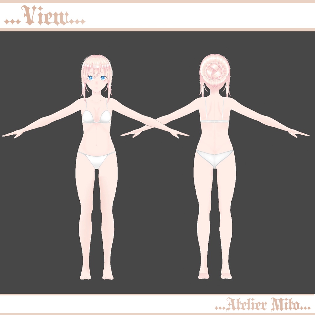 オリジナル3Dモデル『イノセント』