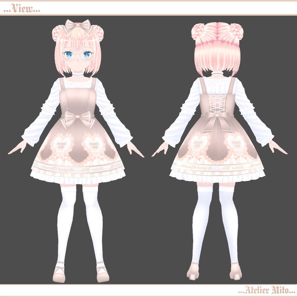 オリジナル3Dモデル『子供イノセント』