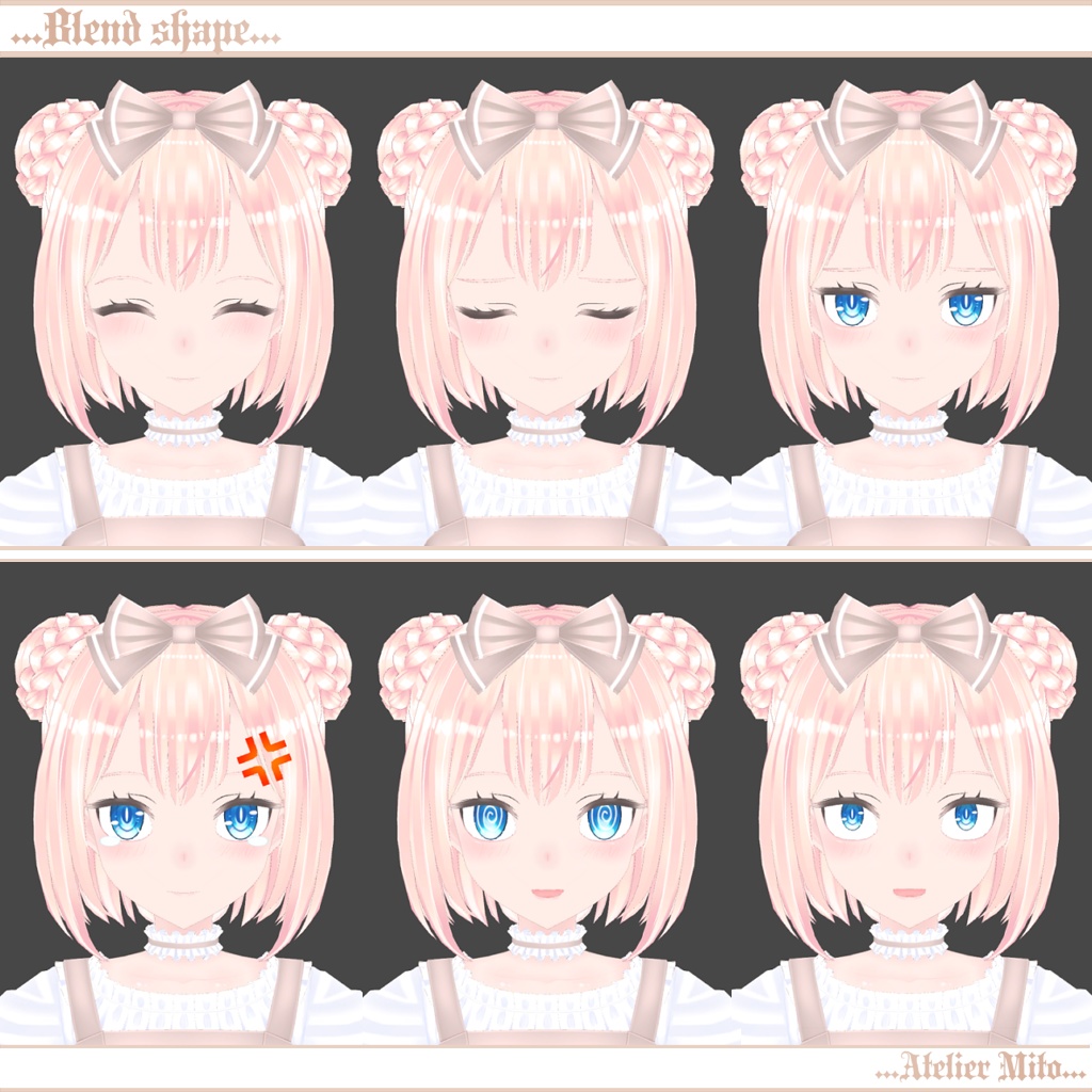 オリジナル3Dモデル『子供イノセント』