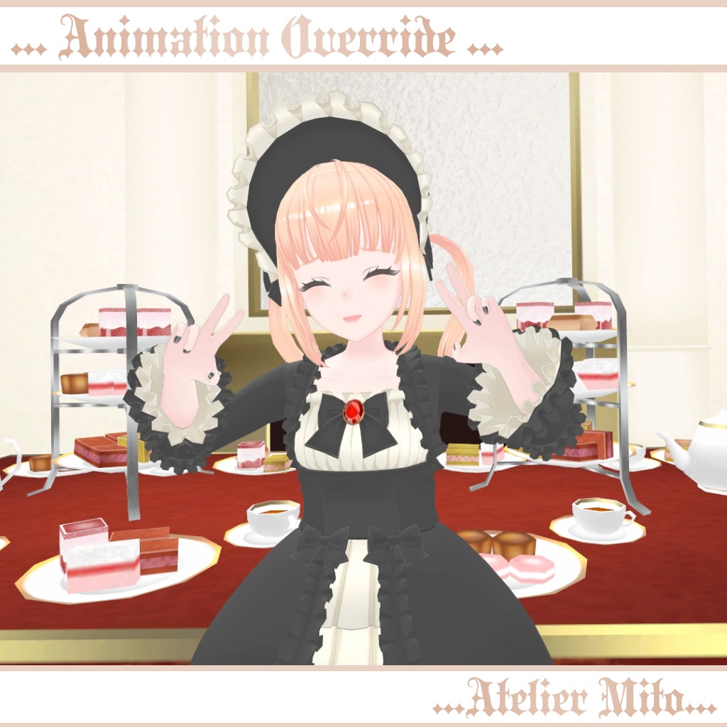 オリジナル3Dモデル『少女イノセント』