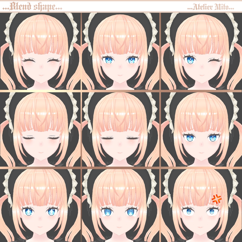 オリジナル3Dモデル『少女イノセント』