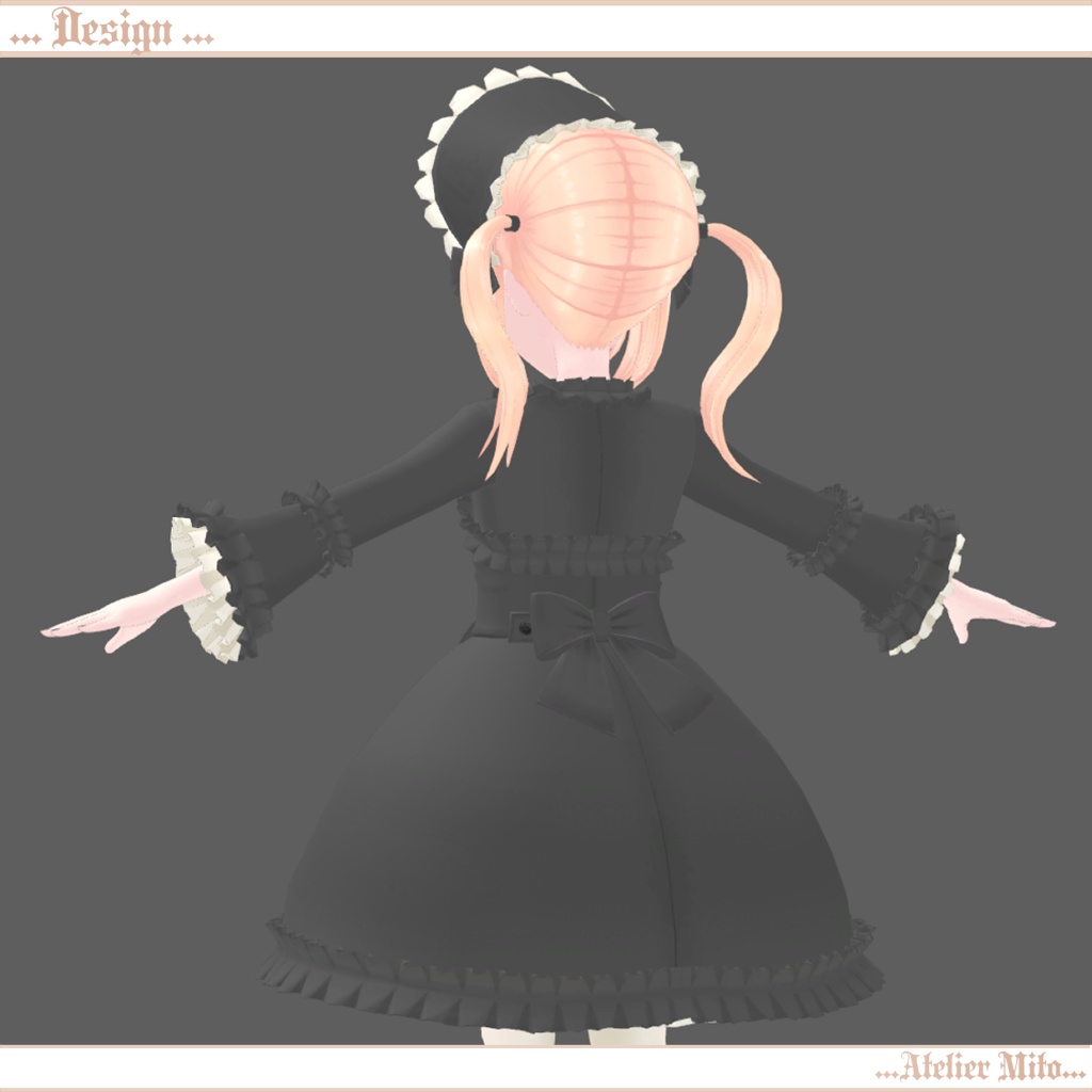 オリジナル3Dモデル『少女イノセント』