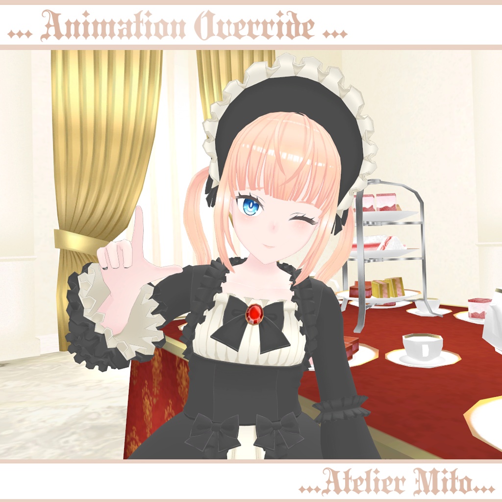 オリジナル3Dモデル『少女イノセント』