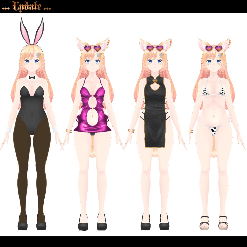 オリジナル3Dモデル『サラ』sarah(PC版)