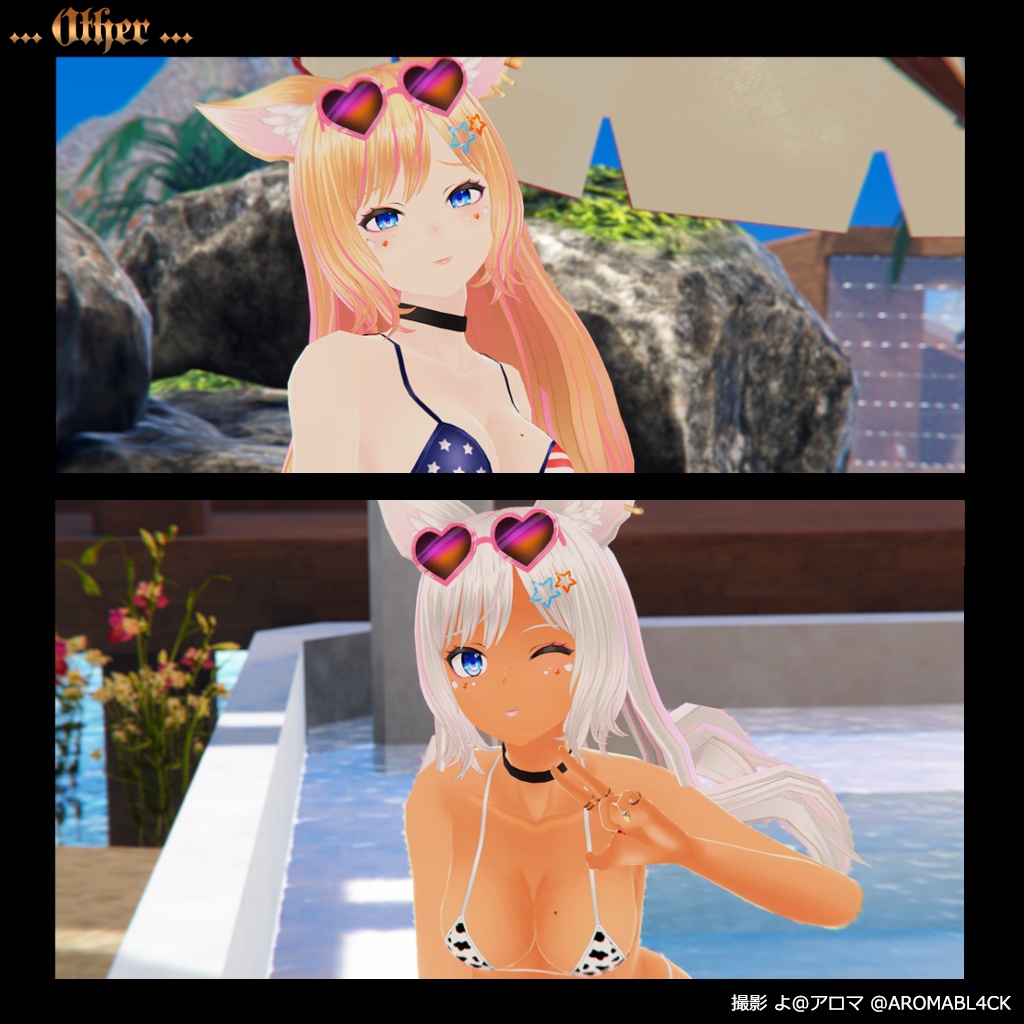 オリジナル3Dモデル『サラ』sarah(PC版)