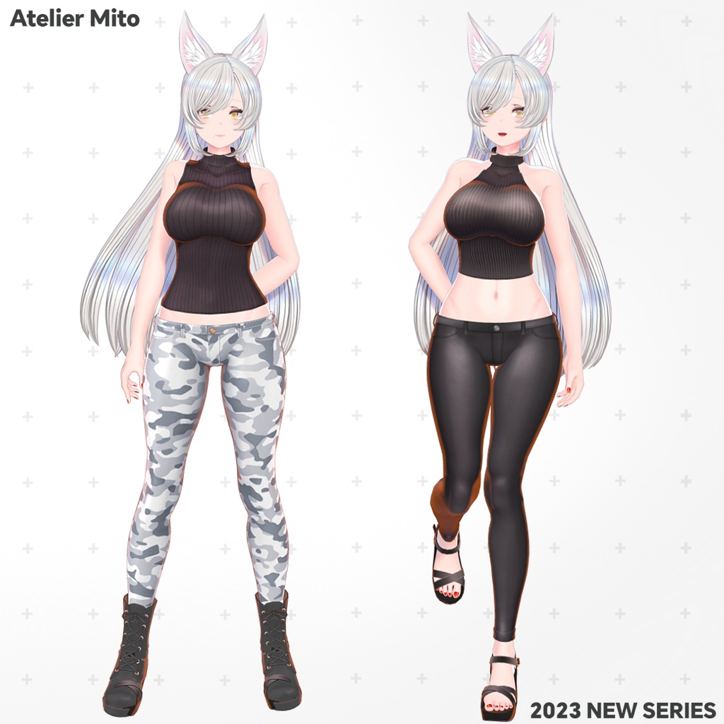 オリジナル3Dモデル 『Erva』エルヴァ(PC版)