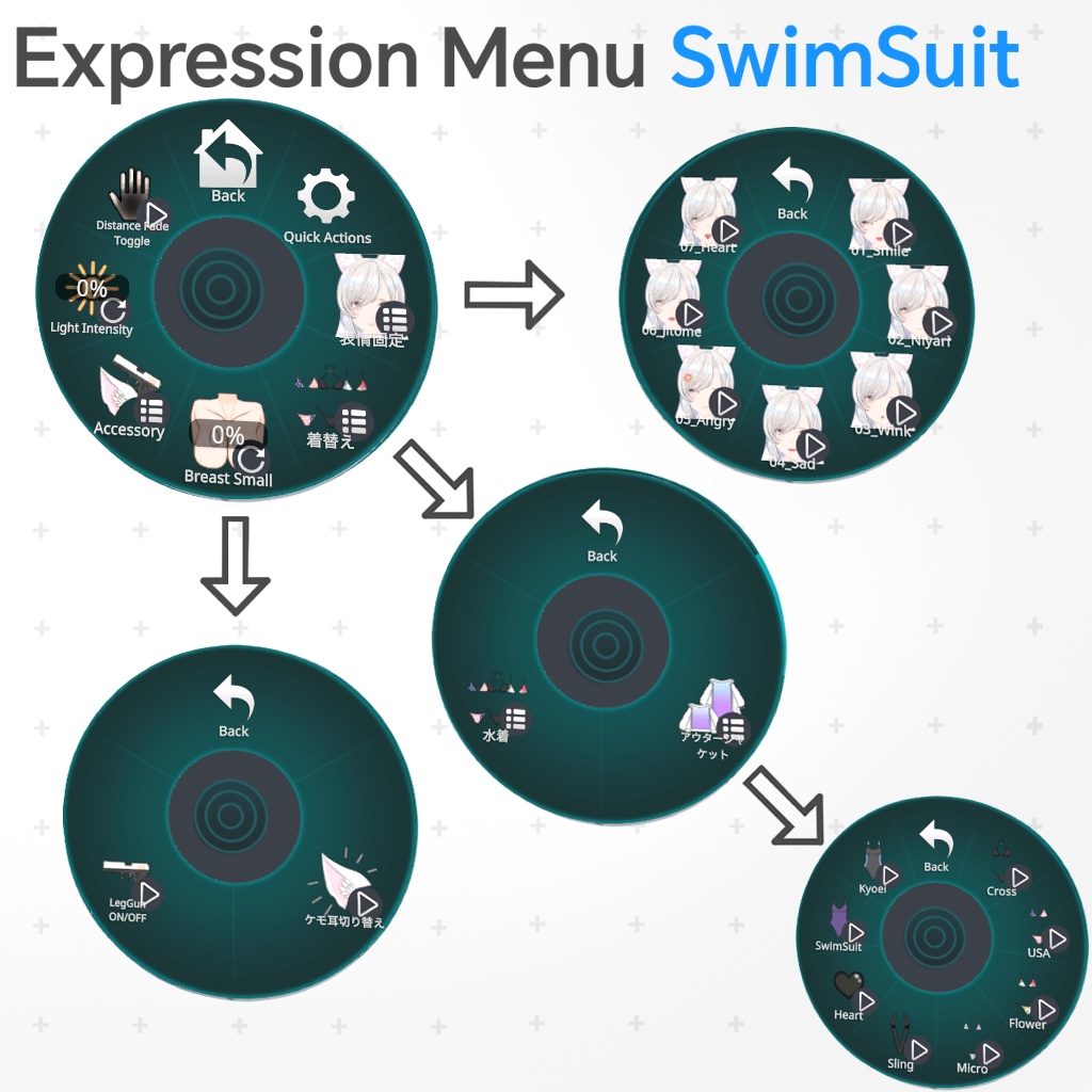 オリジナル3Dモデル 『Erva』エルヴァ(PC版)