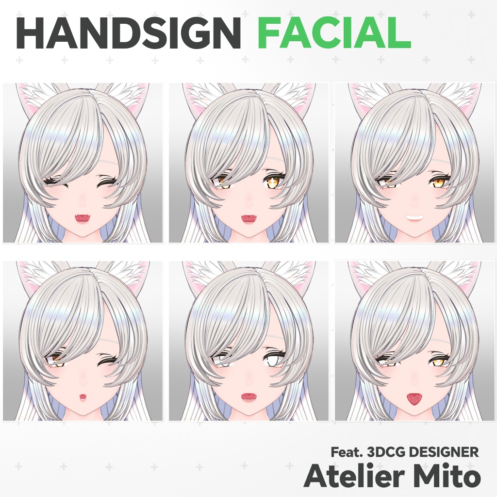 オリジナル3Dモデル 『Erva』エルヴァ(PC版)