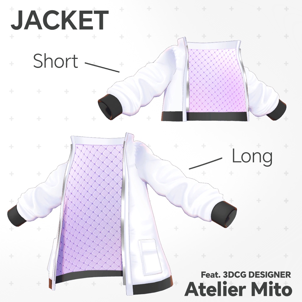 オリジナル3Dモデル 『Erva』エルヴァ(PC版)